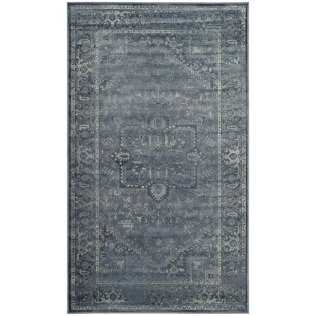 Safavieh Vintage Small Rectangle Area Rug, Blue - 3 ft.-3 in. x 5 ft.-7 in. VTG114-7220-3